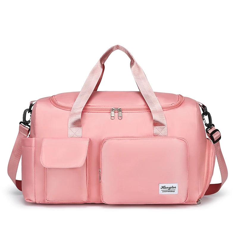 Travel Duffle with Shoe Pocket – Large Capacity Bag