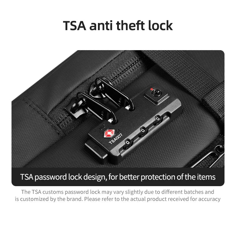 17-Inch Large Capacity Travel Laptop Backpack – Vacuum Compression, Extended Design