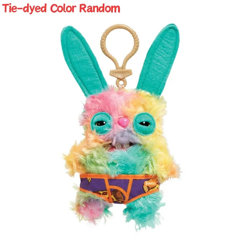 Fuggler Monster Plush Keychain – Cute Ugly Stuffed Pendant