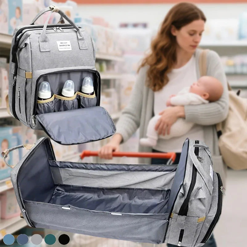 Multi-Functional Baby Nursing Bag – Diaper Bag for Moms