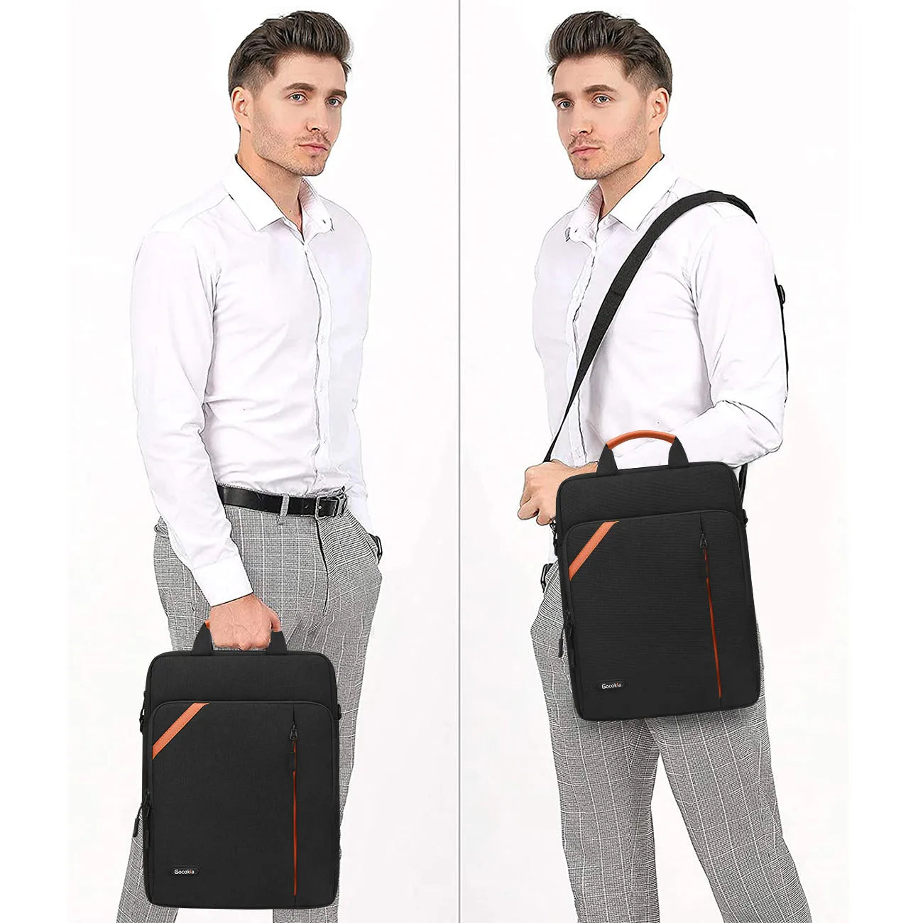 Durable 13–14 Inch Notebook Sleeve & Shoulder Bag