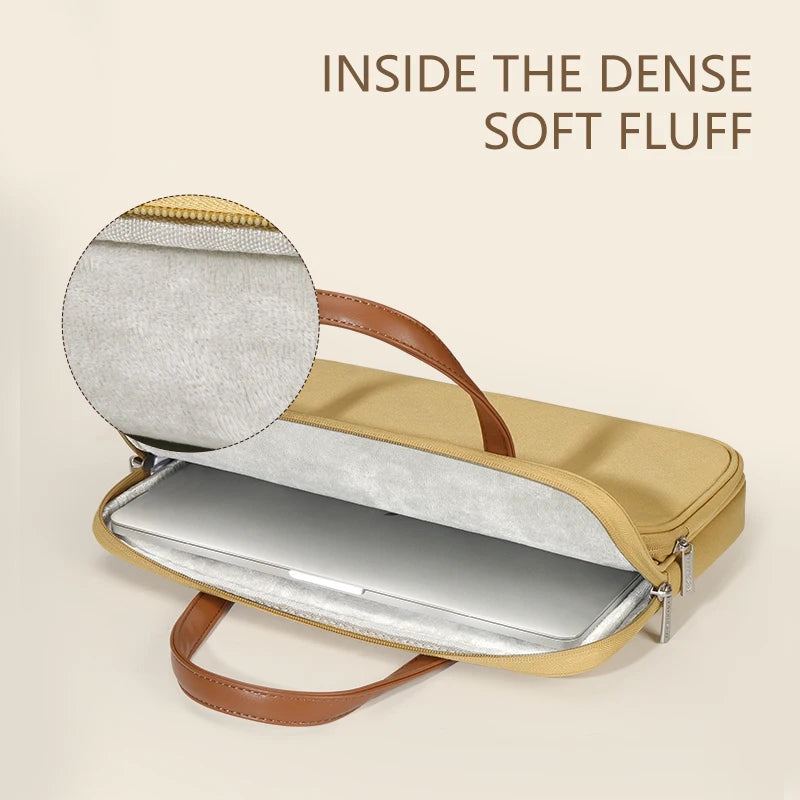 Business Messenger Laptop Bag – Protective Sleeve Case for MacBook Air/Pro, HP, Dell, Asus, Huawei