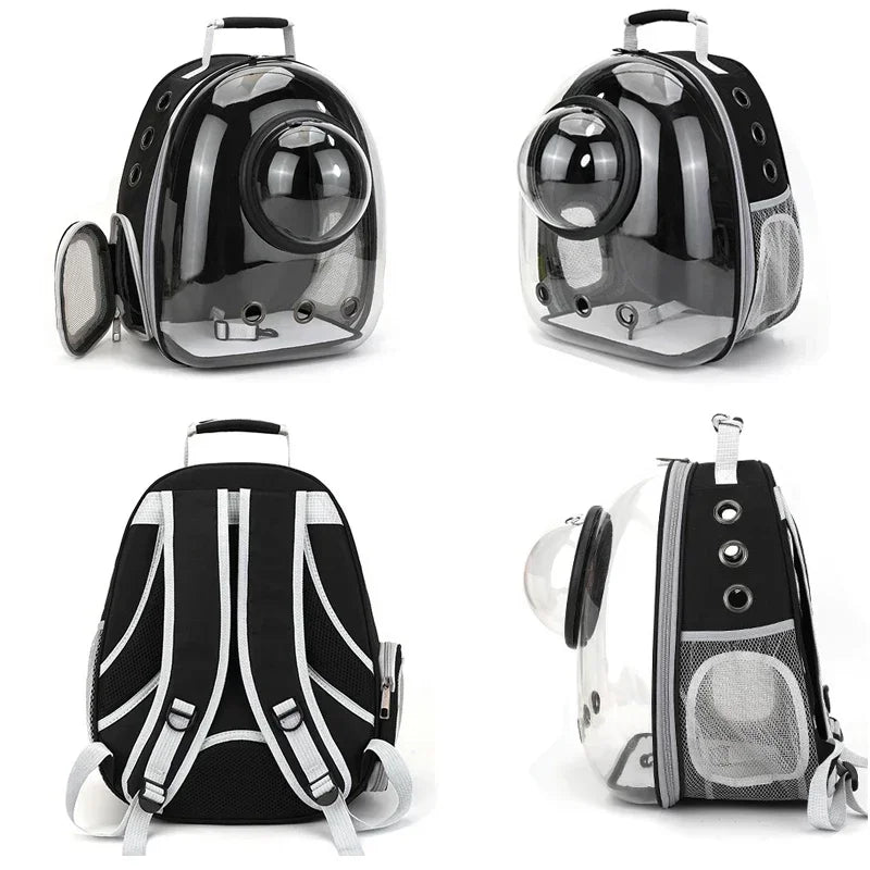 Premium Transparent Space Capsule Pet Travel Backpack