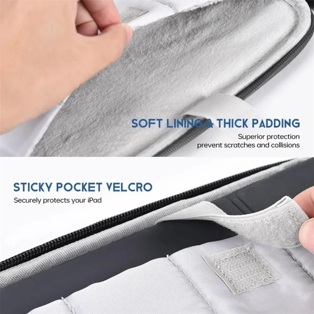 Shockproof Waterproof Laptop Sleeve with Handle for MacBook Air 11–13.6 Inch
