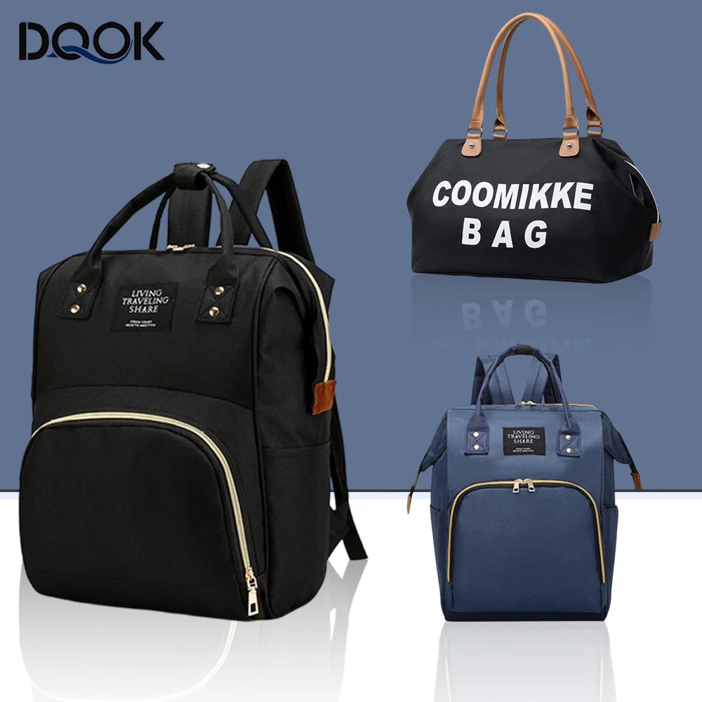 Mummy Diaper Backpack – Waterproof Multifunction Baby Bags