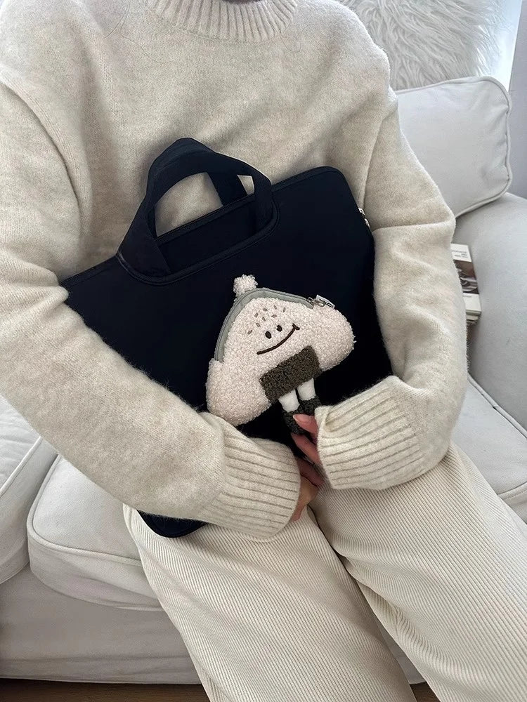 Cute Shockproof Laptop Sleeve for MacBook Air/Pro 13–16 Inch & iPad Pro 11–12.9 Inch