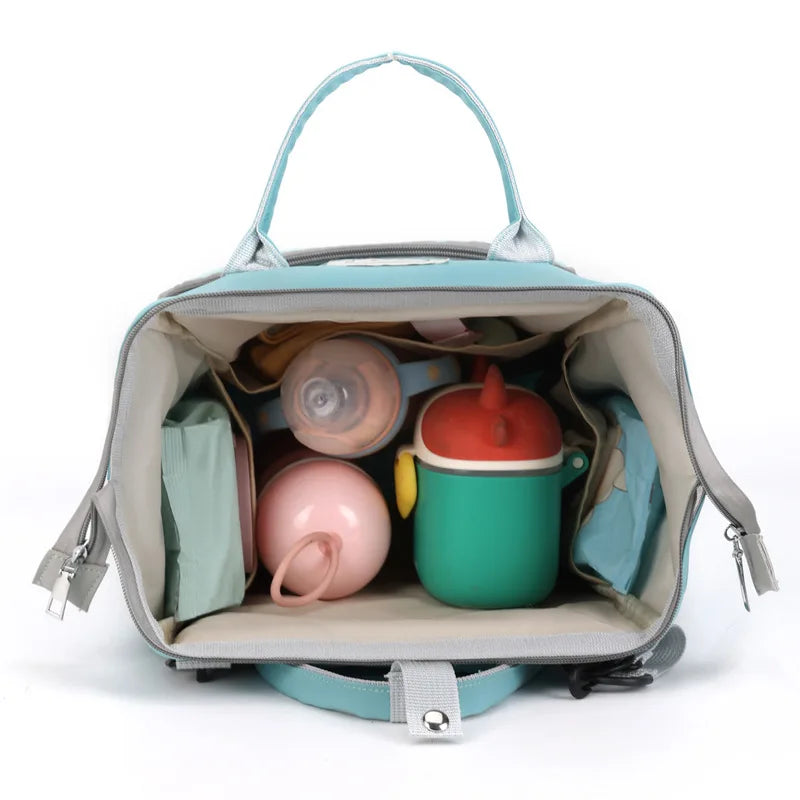 Baby Nappy Bag – Fashion Printed Bear Maternity Backpack for Moms