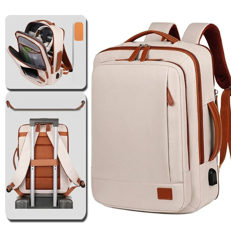 Oxford Cloth Leisure Backpack – High-End Fashion Waterproof Laptop Bag