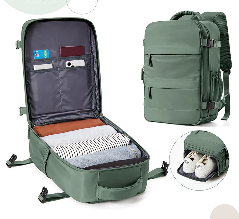 Water-resistant 40x20x25 Cabin Backpack