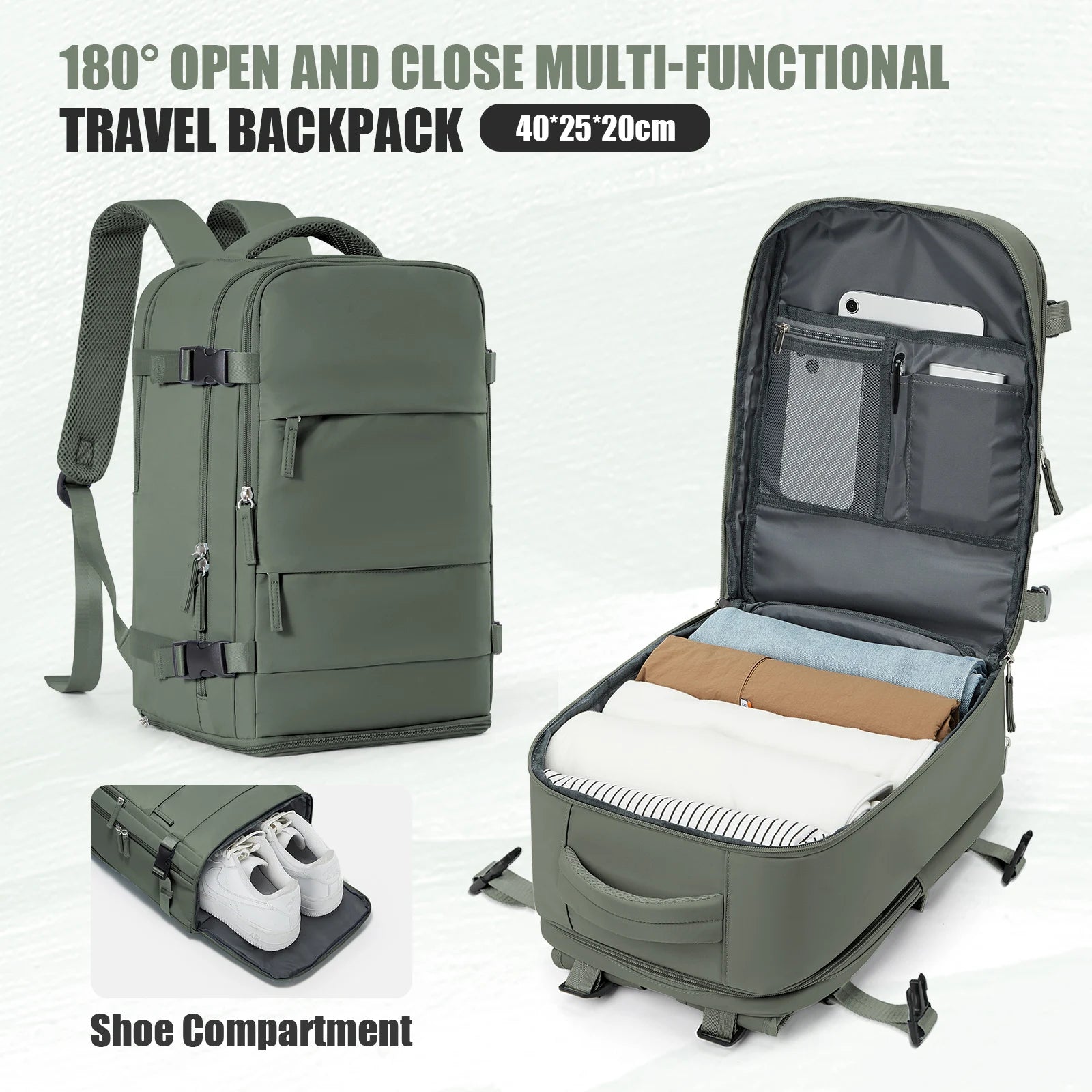Portable Cabin Travel Backpack