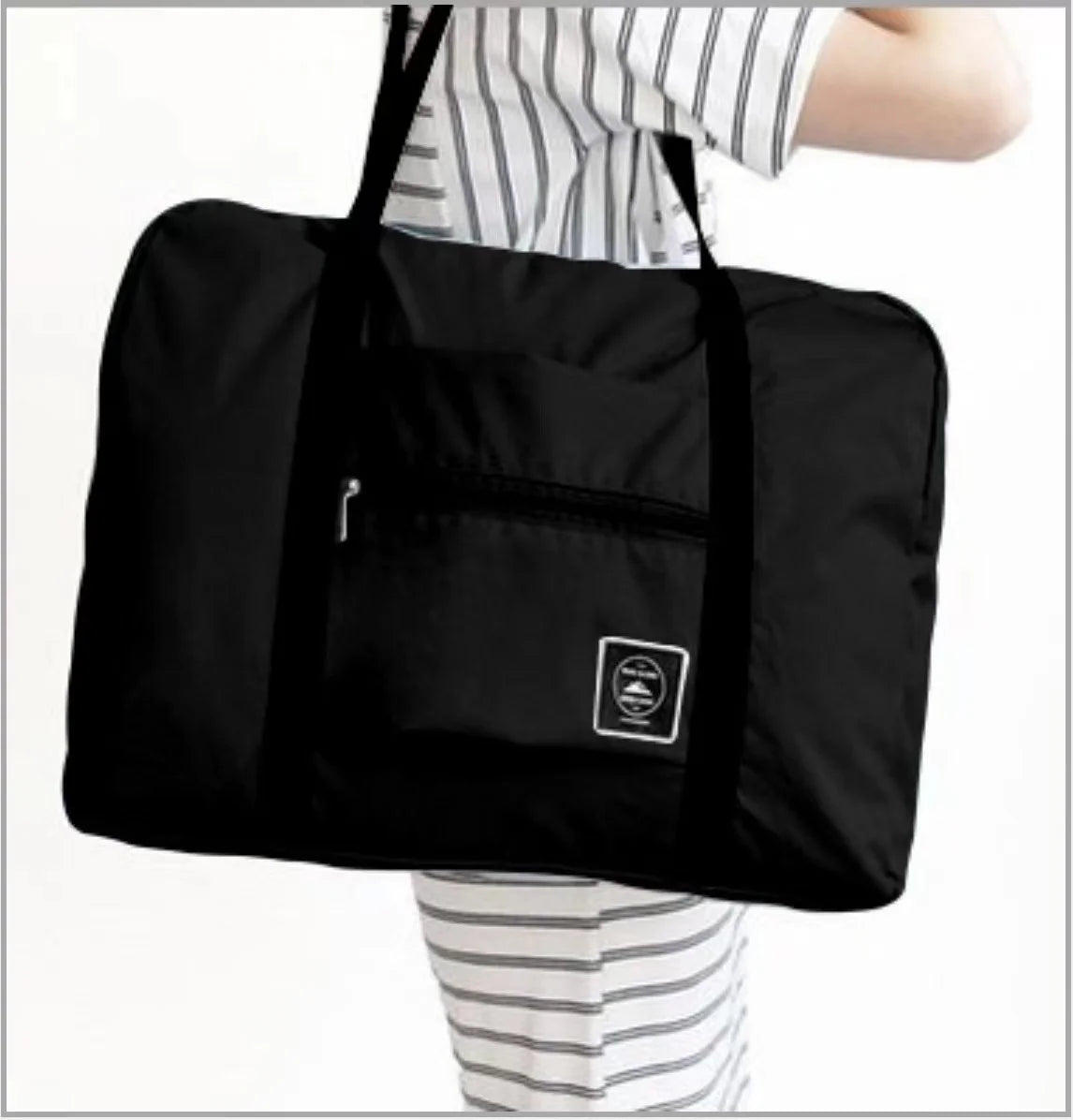 Portable Travel Duffel Bag-Foldable Nylon Bag