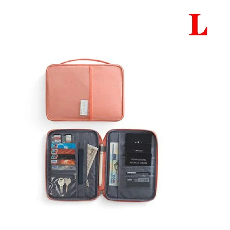 Compact Passport Holder – Waterproof Travel Accessory