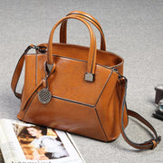 Genuine Oil Wax Handbag