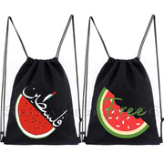 Cute Watermelon Drawstring Bag