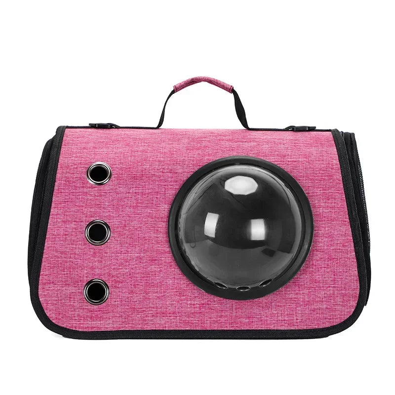 Large Capacity Cat Bag – Portable Foldable Space Pet Carrier Handbag