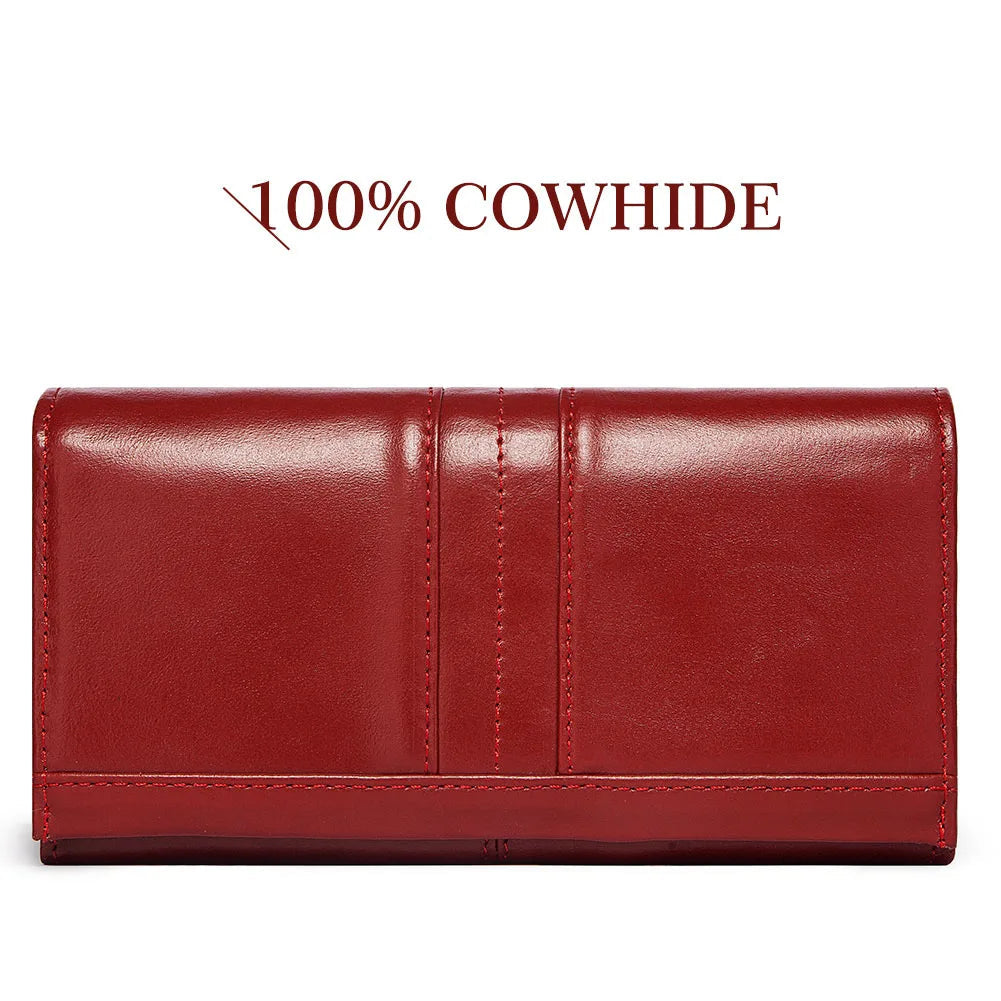 Fashionable Leather Clutch Wallet