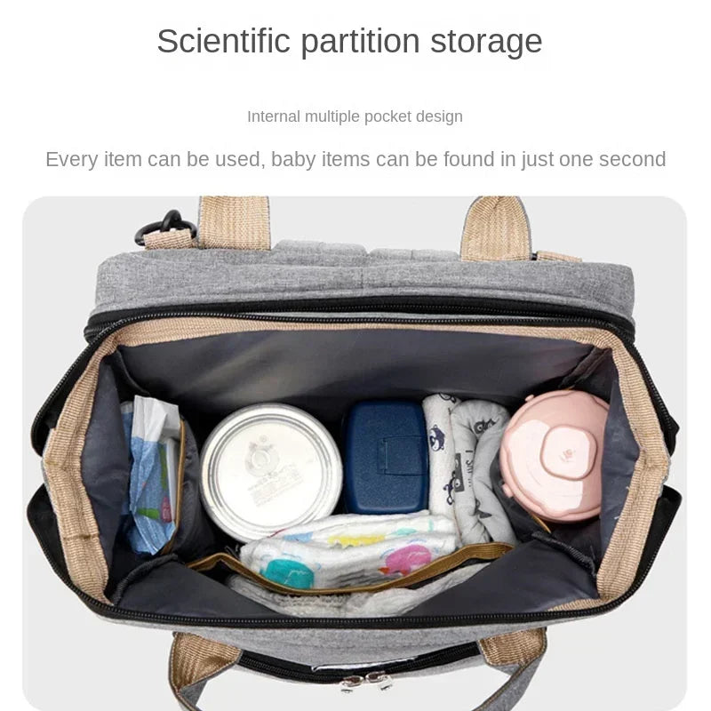 Multi-Functional Baby Nursing Bag – Diaper Bag for Moms