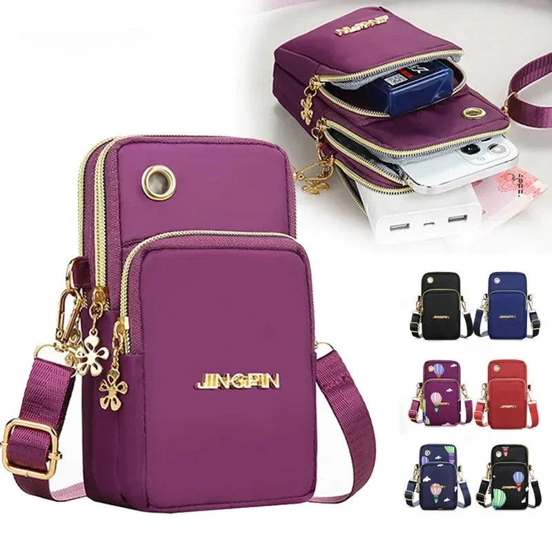 Fashion 3-Layer Crossbody Bag-Mini Wallet Crossbody