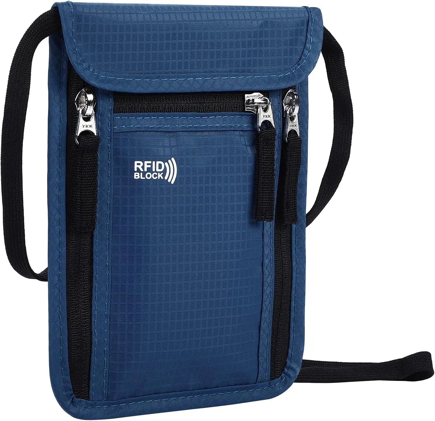 Travel Neck Wallet – RFID Family Passport Organizer
