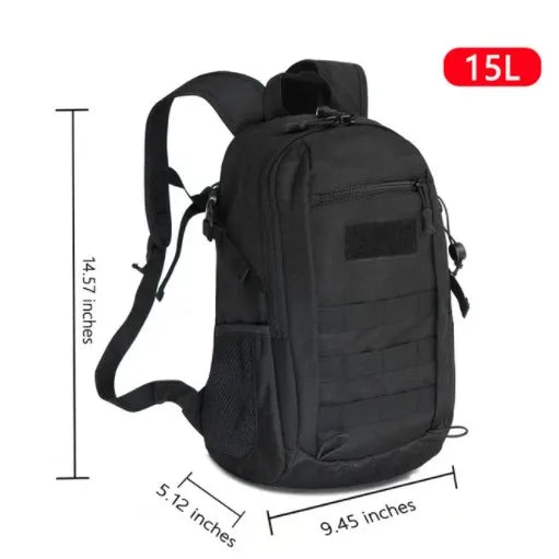 15L Adventure Backpack – Lightweight Tactical Bag for Travel Backpack