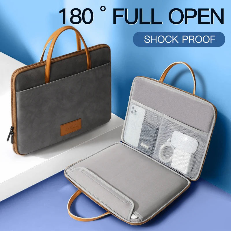 Laptop Handbag Briefcase 13–16 Inch for MacBook Air/Pro M1 M2, Lenovo Shoulder Sleeve Case