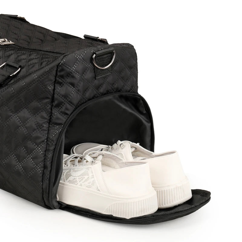 Portable Shoulder Travel Duffle Bag – Foldable Storage Bag