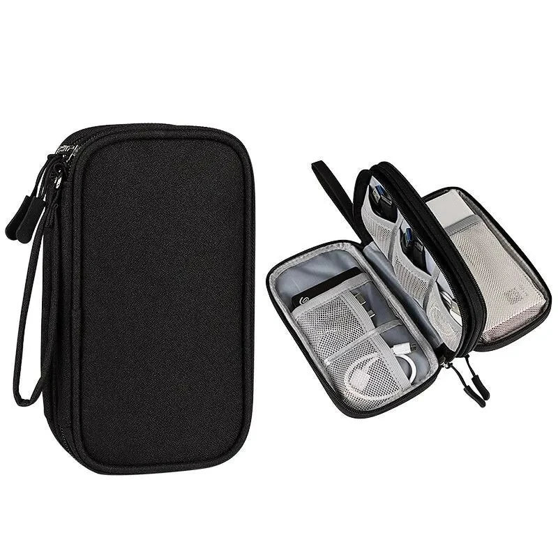 Travel Tech Organizer Bag – Multi-Compartment Gadget Case