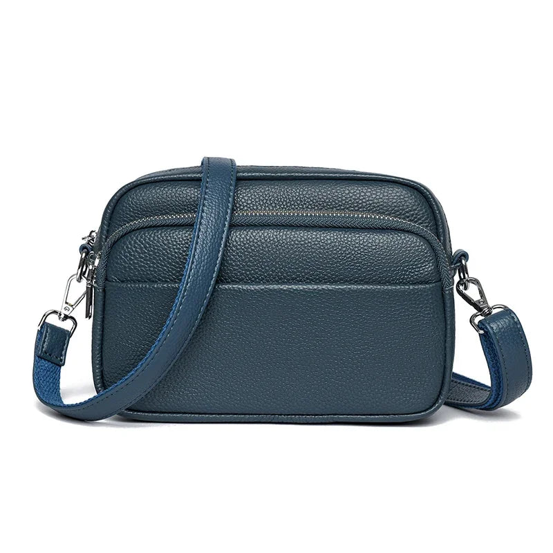Premium Leather Crossbody Bag- Casual Luxury Bag