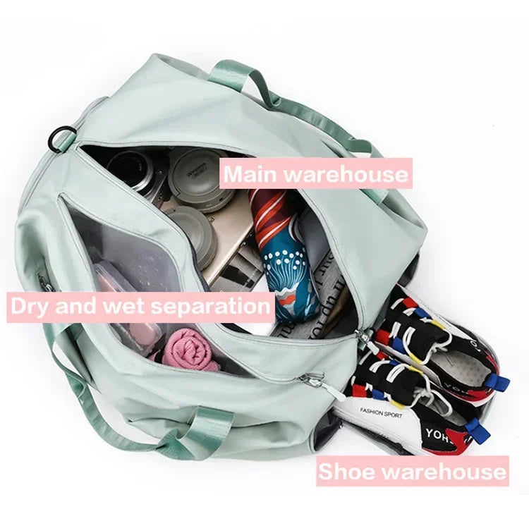 Yoga Mat & Fitness Gym Bag
