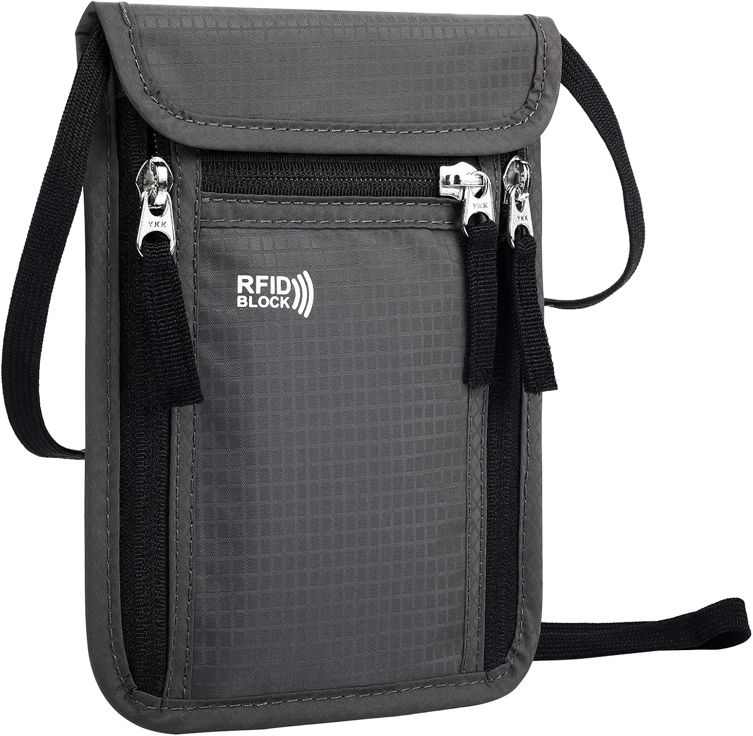 Travel Neck Wallet – RFID Family Passport Organizer