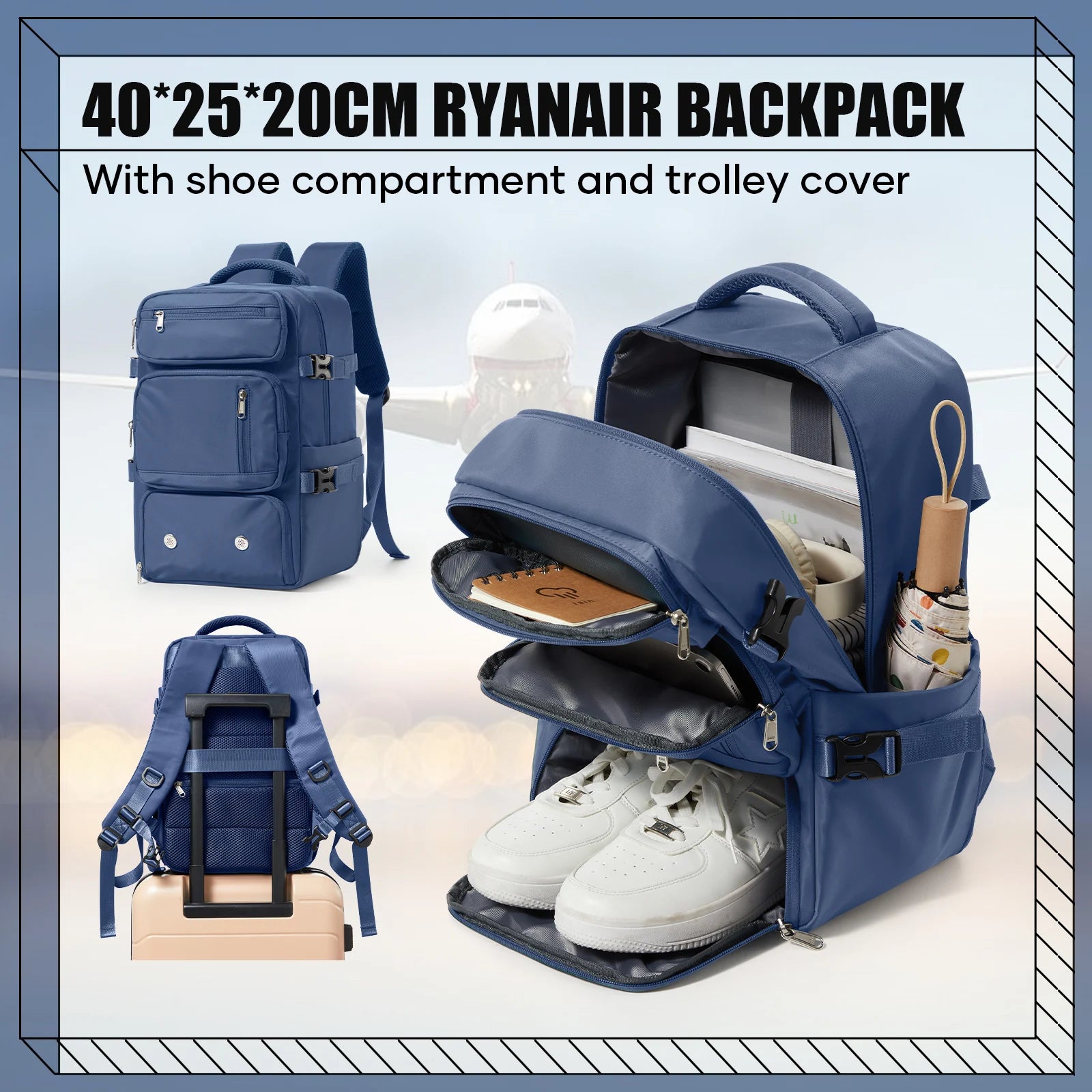 Compact Flight Cabin Backpack