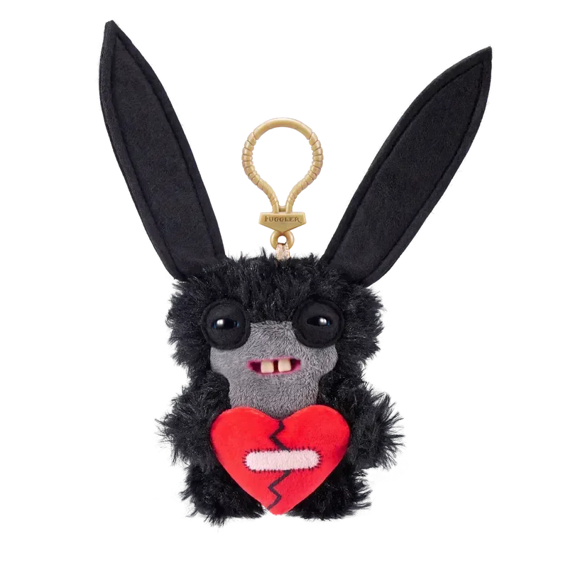 Fuggler Monster Plush Keychain – Cute Ugly Stuffed Pendant
