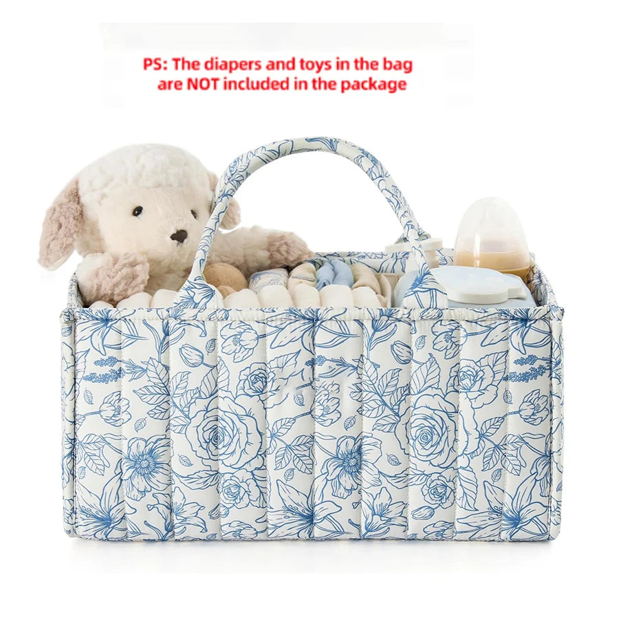 Baby Essentials Storage Bag – Diaper Stackers & Organizer Bag