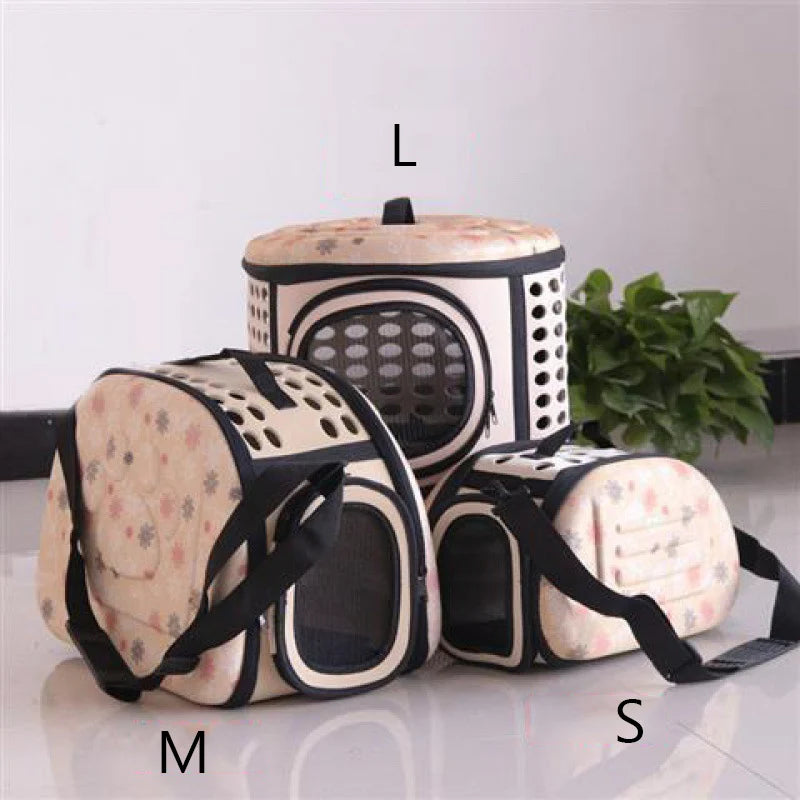 Foldable Mesh Sling Bag – Comfortable Carrier for Cats, Dogs & Rabbits
