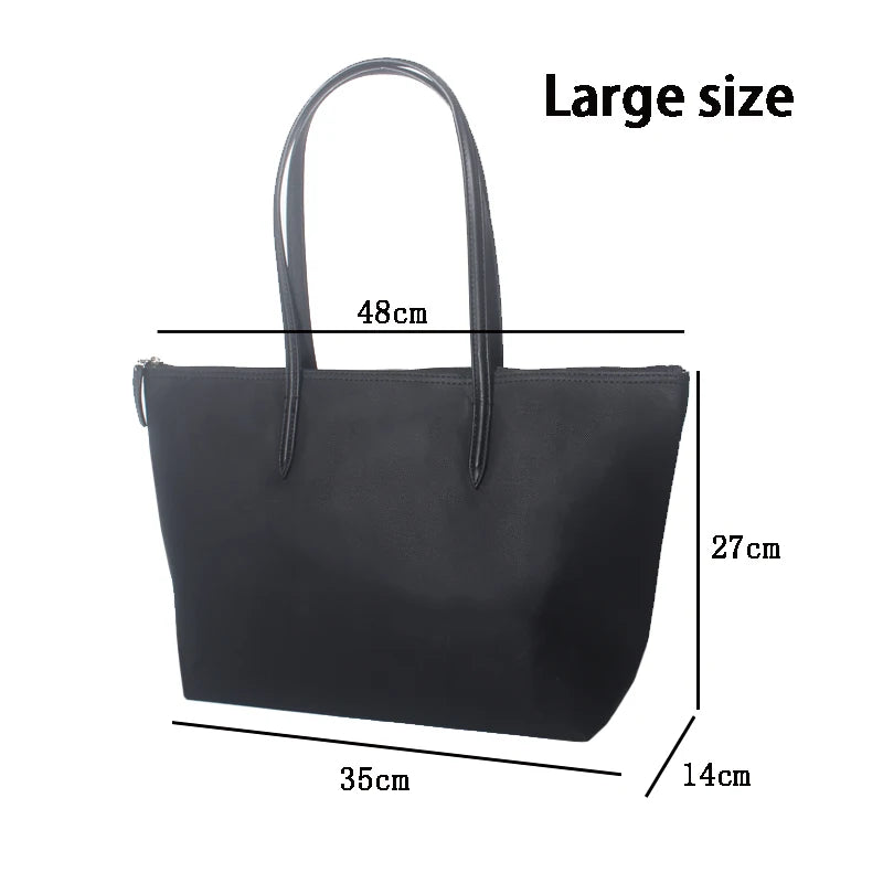 Crocodile Tote Bag with Wallet – Large Shoulder Handbag