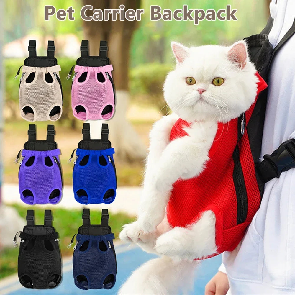 Dual-Use Pet Carrier Tote and Backpack for Cats Dogs