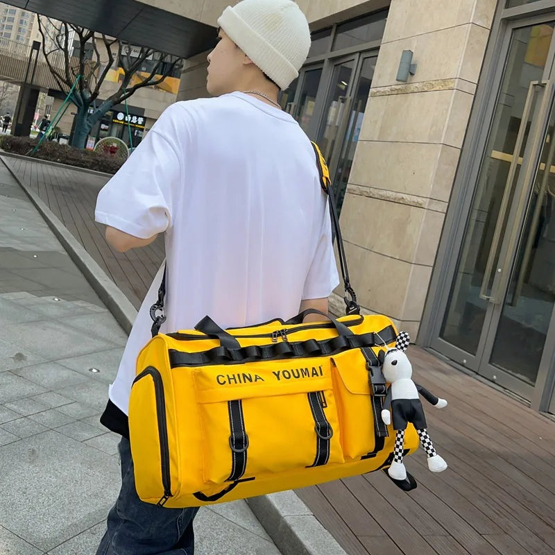 Spacious Travel Duffle Bag-Casual Waterproof Bag