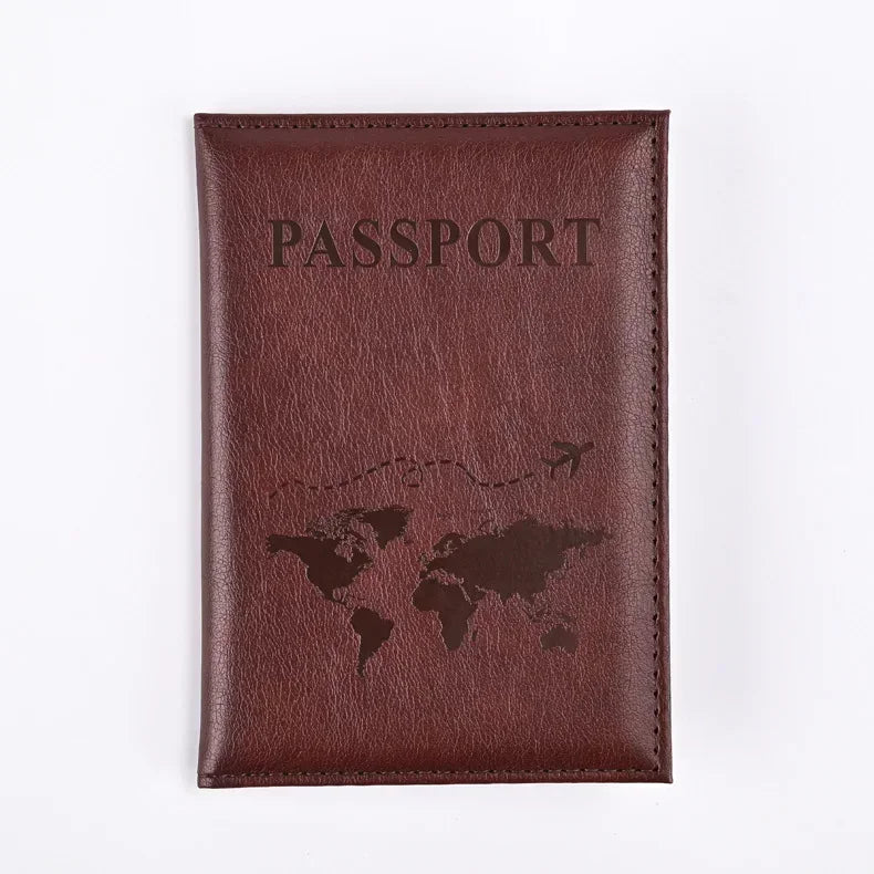 Vintage Marble Passport Holder