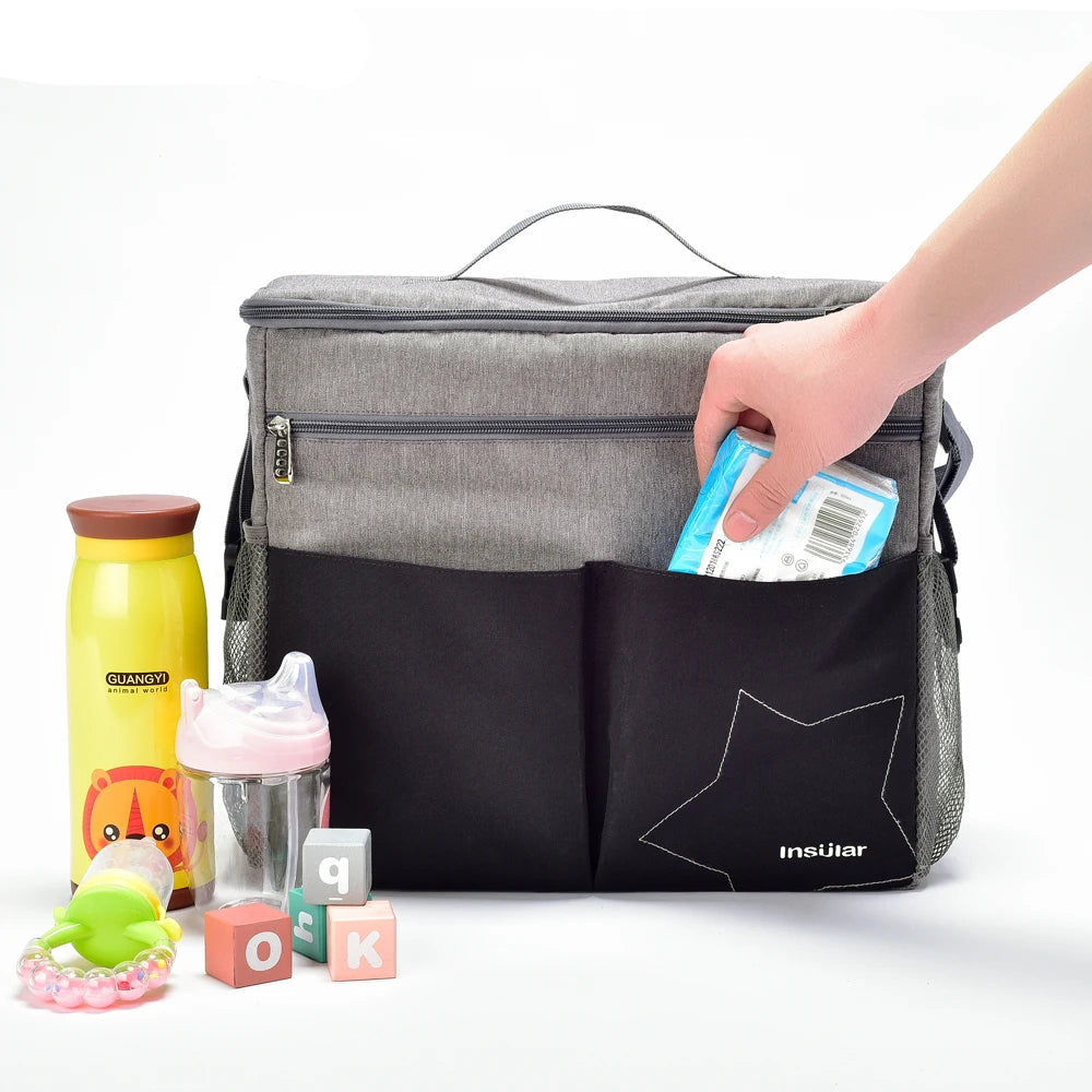 Spacious Mommy Nappy Bag – Insular Maternity Nursing Backpack
