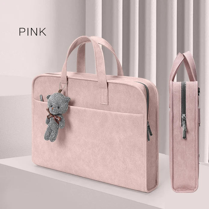 Portable Laptop Bag 13.3–15.6 Inch Waterproof Shoulder Sleeve for MacBook Air/Pro