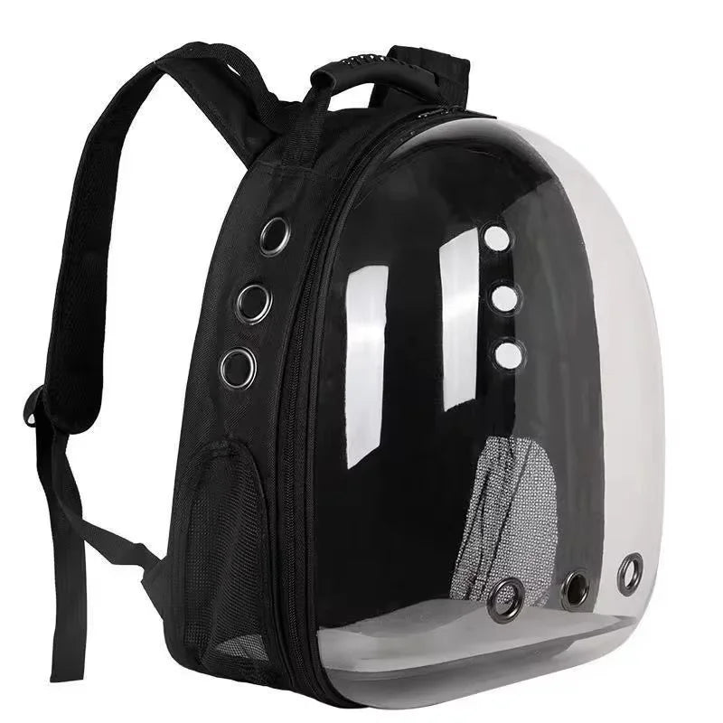 Pet Travel Backpack – Transparent Carrier for Cat