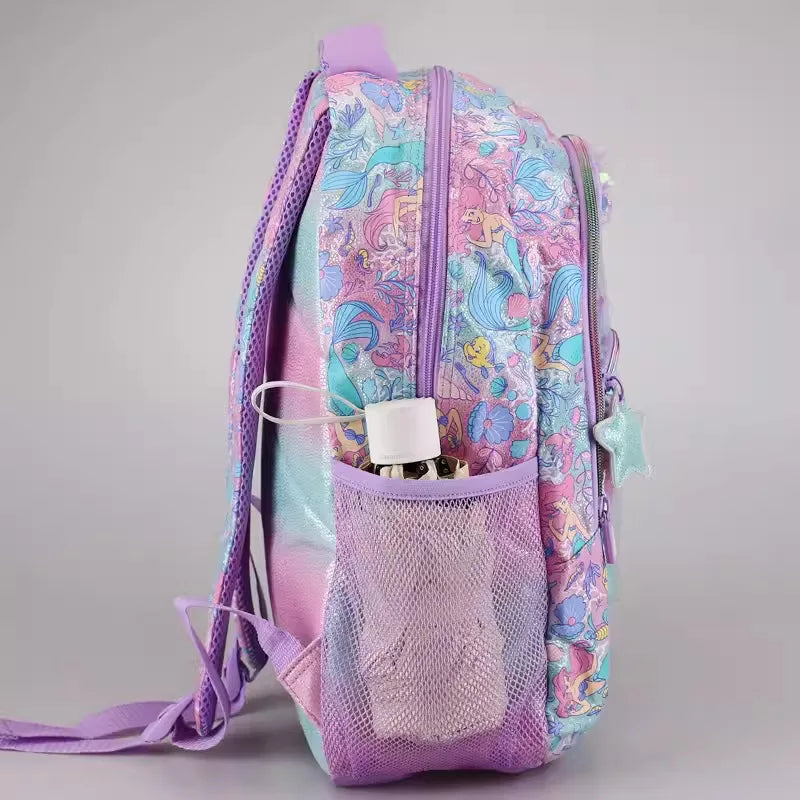 Little Mermaid Ariel Schoolbag – Lightweight Large Capacity Backpack