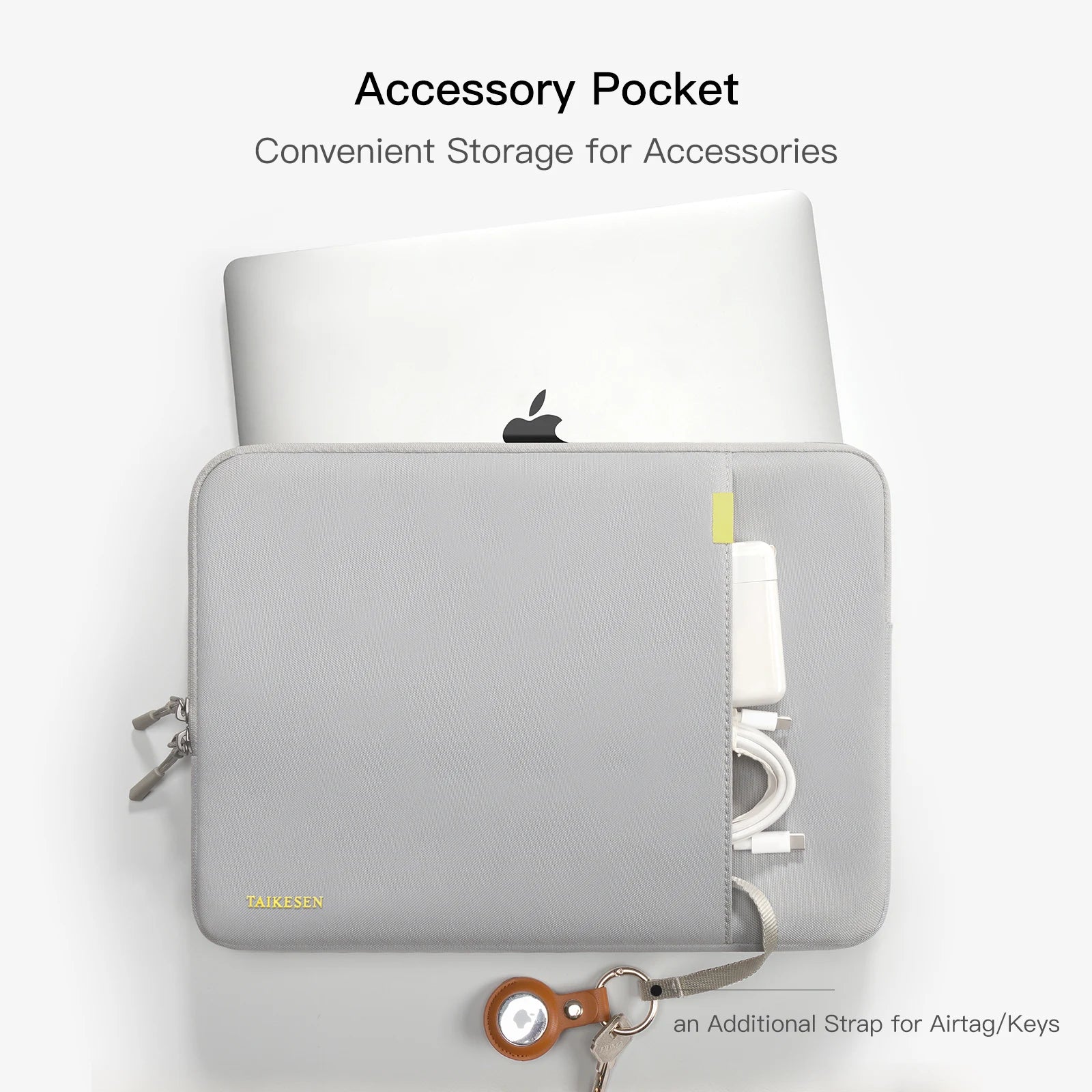 Lightweight Laptop Sleeve Bag – Fits MacBook M1/M2/M3, HP, Dell, 13.3–16 Inch