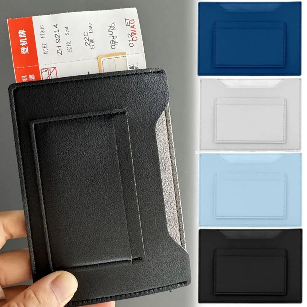 Lightweight Passport Holder – Multicolor PU Leather