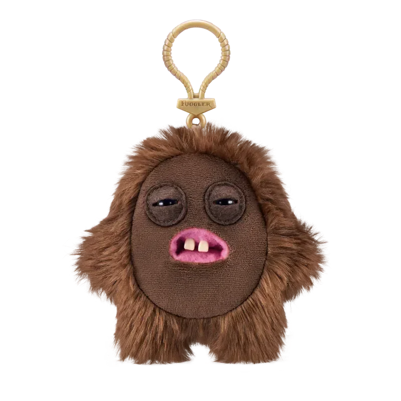Fuggler Monster Plush Keychain – Cute Ugly Stuffed Pendant