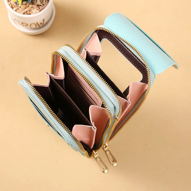 Fashion Phone Bag – Touchscreen & Card Holder Crossbody