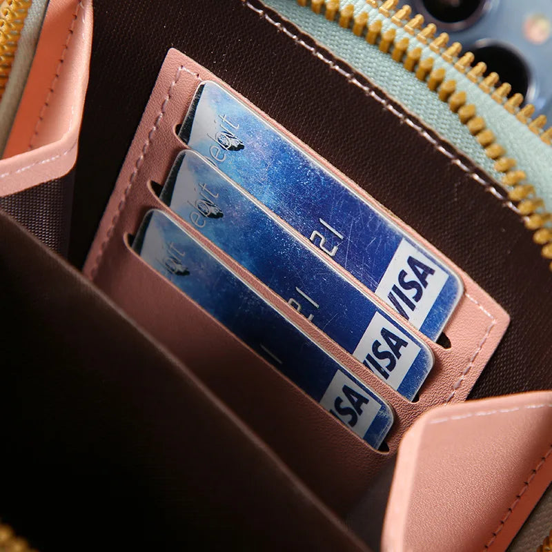 Fashion Phone Bag – Touchscreen & Card Holder Crossbody