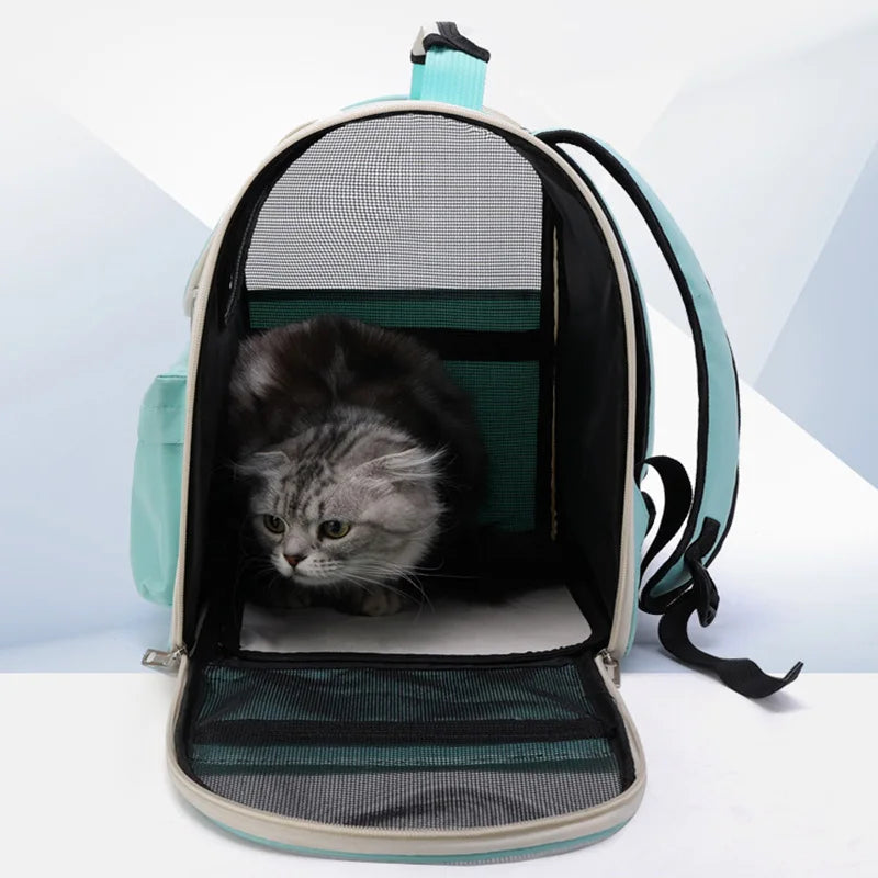 Hands-Free Pet Carrier – Outdoor Travel Backpack