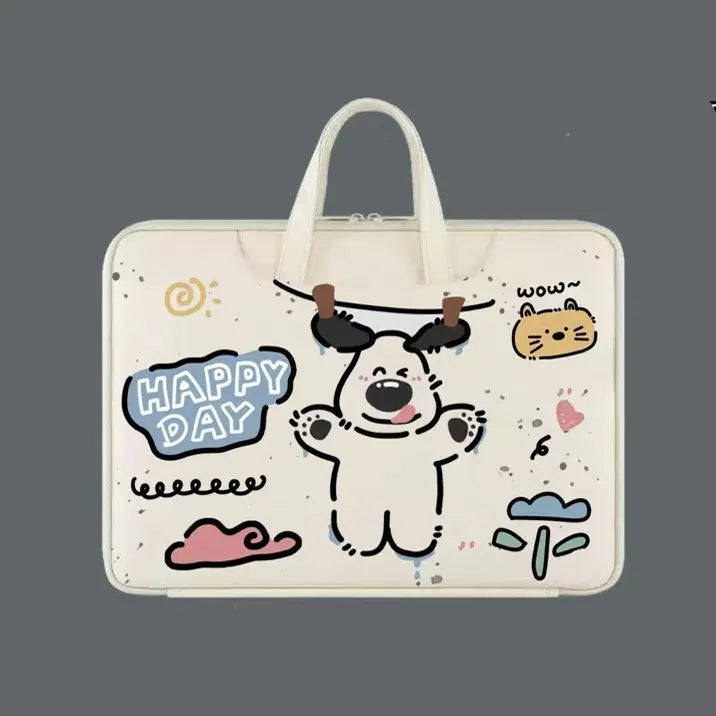 Cute Waterproof Laptop Sleeve 13–16 Inch for MacBook & Notebooks