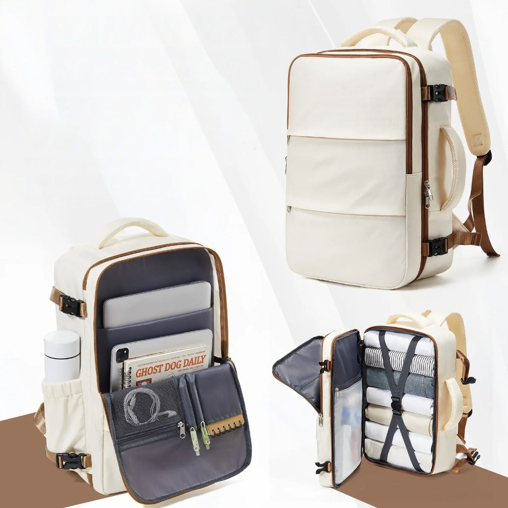 Business Travel Backpack 40x30x20 – 15.6” Cabin Bag for Ryanair & Wizz Air